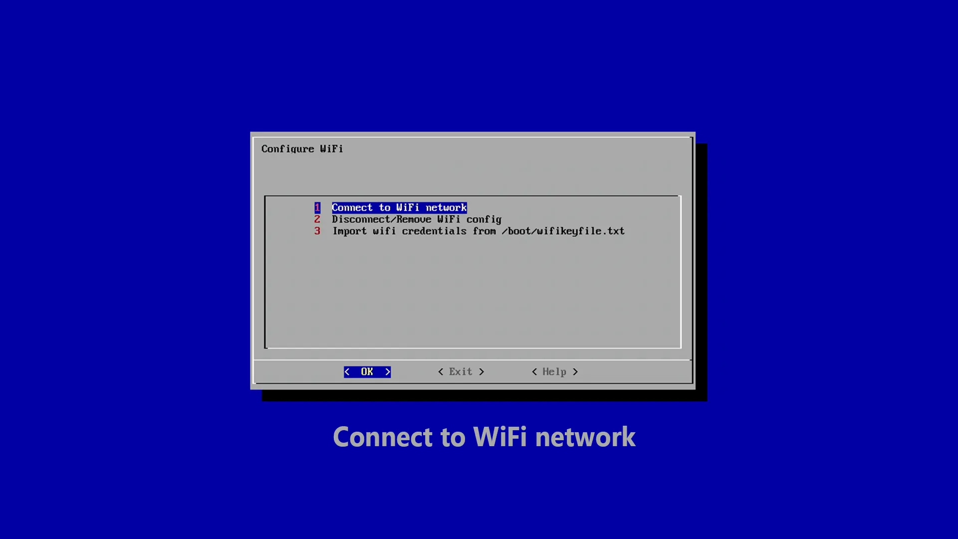 RetroPie mit WLAN verbinden – Netzwerk auswählen