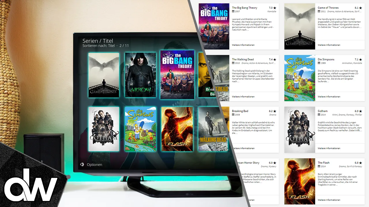Die richtige Ordnerstruktur für Serien in Kodi