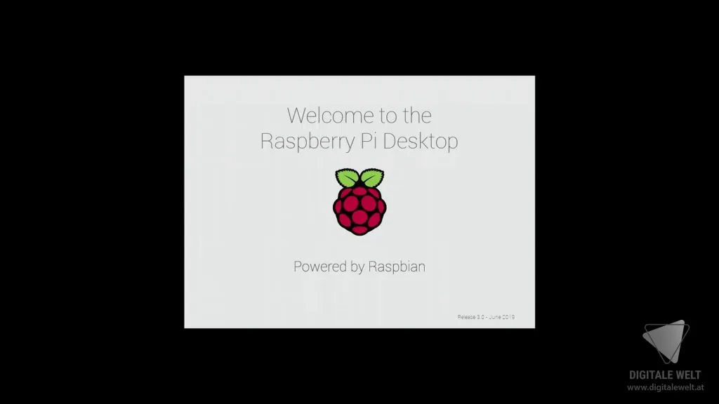 Raspberry Pi 4 – Erster Bootvorgang von Raspbian Buster