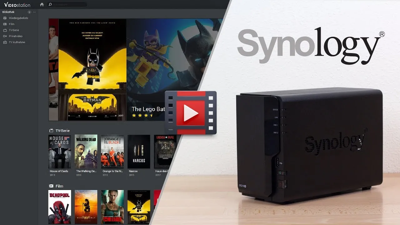 Synology Video Station einrichten und alle Funktionen im Überblick