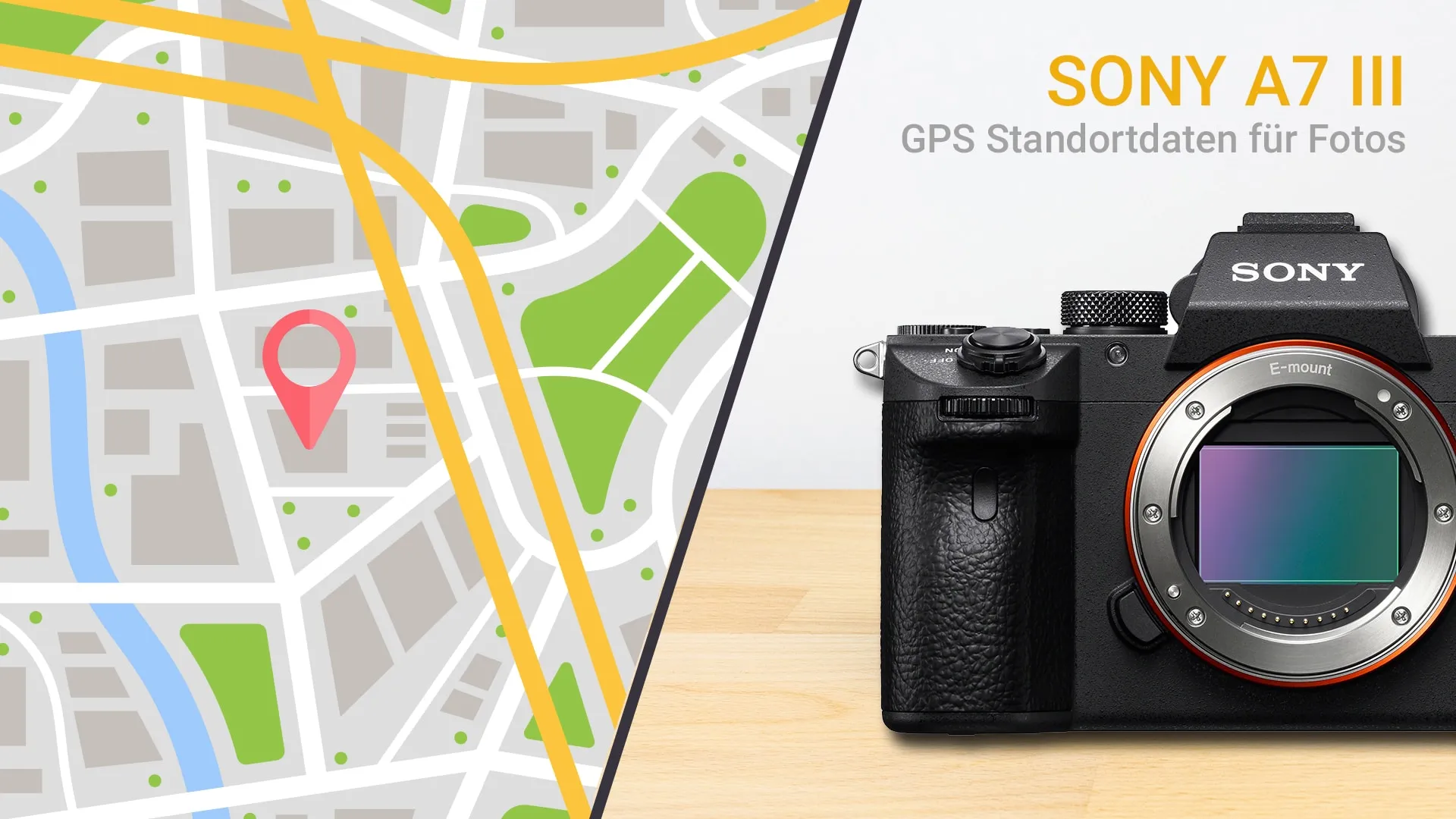 Sony A7 III: GPS Standortdaten für Fotos speichern (Geotagging) – Anleitung