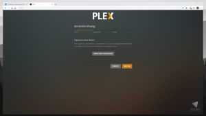 DiskStation Plex installieren & einrichten - Plex Medien hinzufügen überspringen
