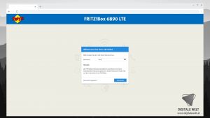 FRITZBOX 6890 einrichten - Anmelden Benutzeroberfläche - digitalewelt.at